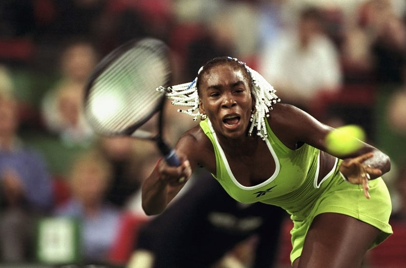 Venus Williams Competing at the Grand Slam Cup in 1998