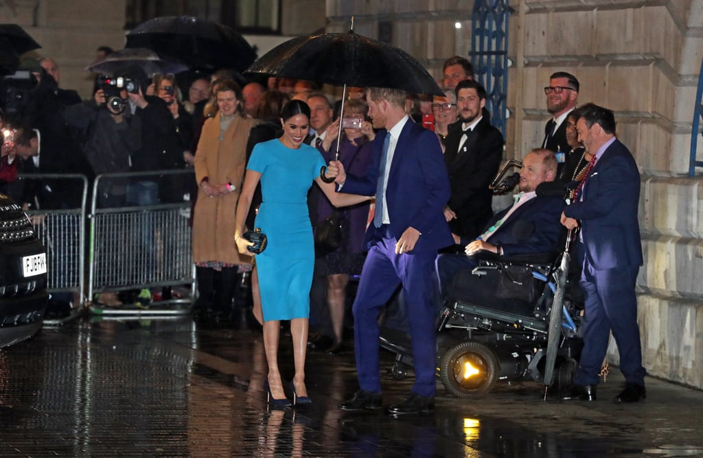 Prince Harry and Meghan Markle at the 2020 Endeavour Awards