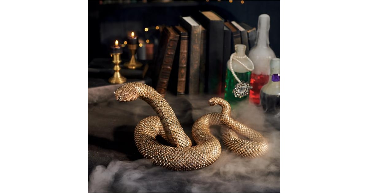 Gold Snake Decor Best 2020 Halloween Decor at Grandin Road POPSUGAR