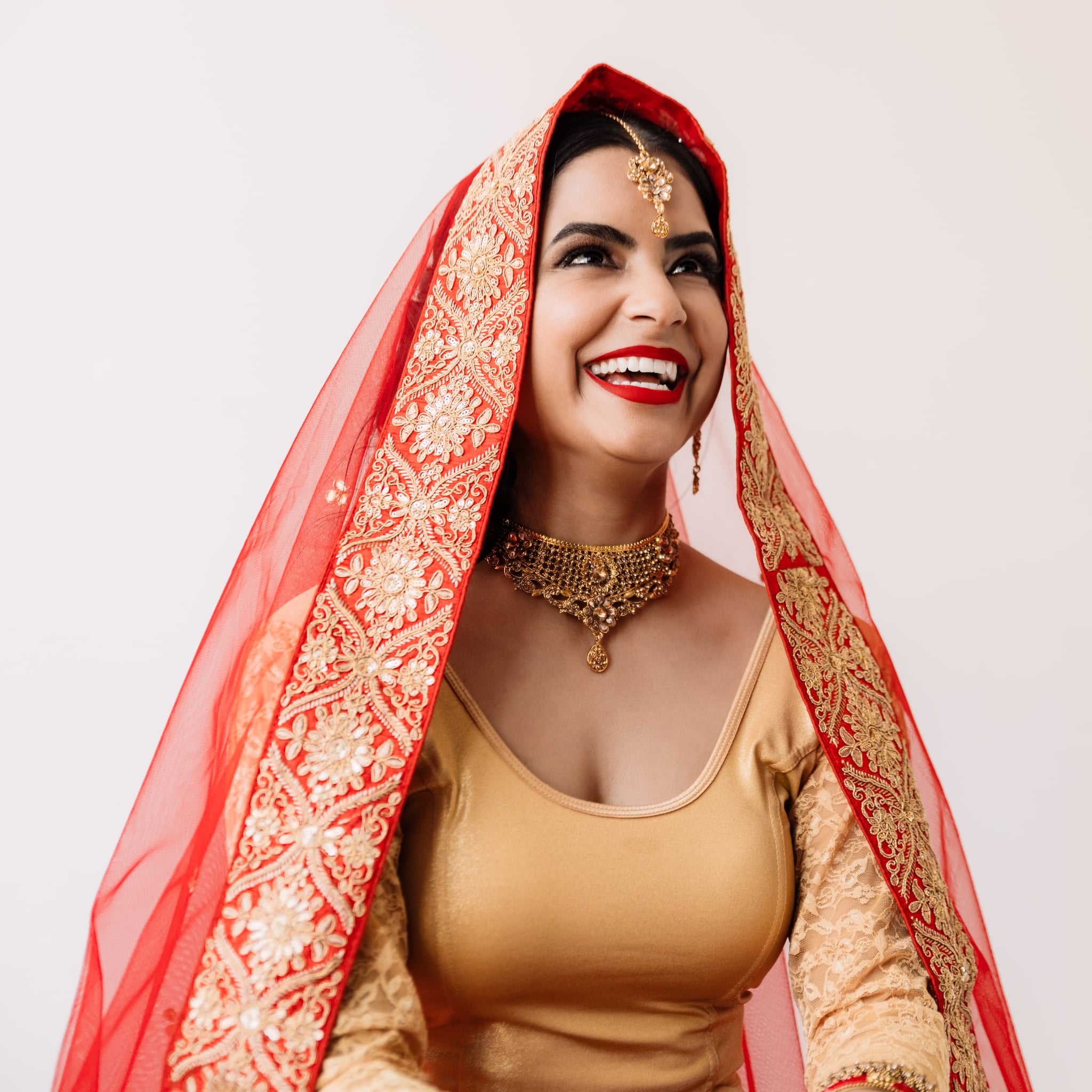 indian bridal makeup before and after