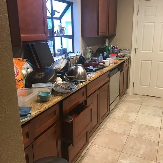 Mom Leaves the Kitchen Messy