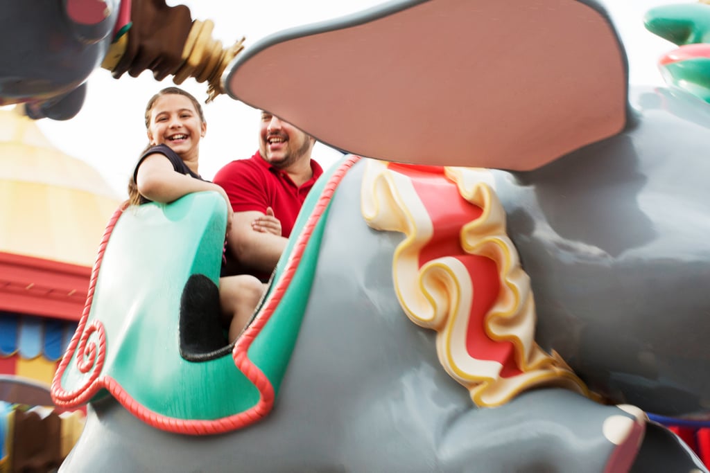 On rides and attractions