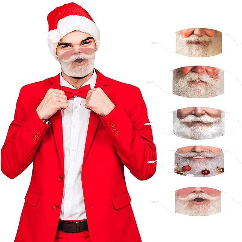 Santa Claus Cosplay Reusable Face Mask