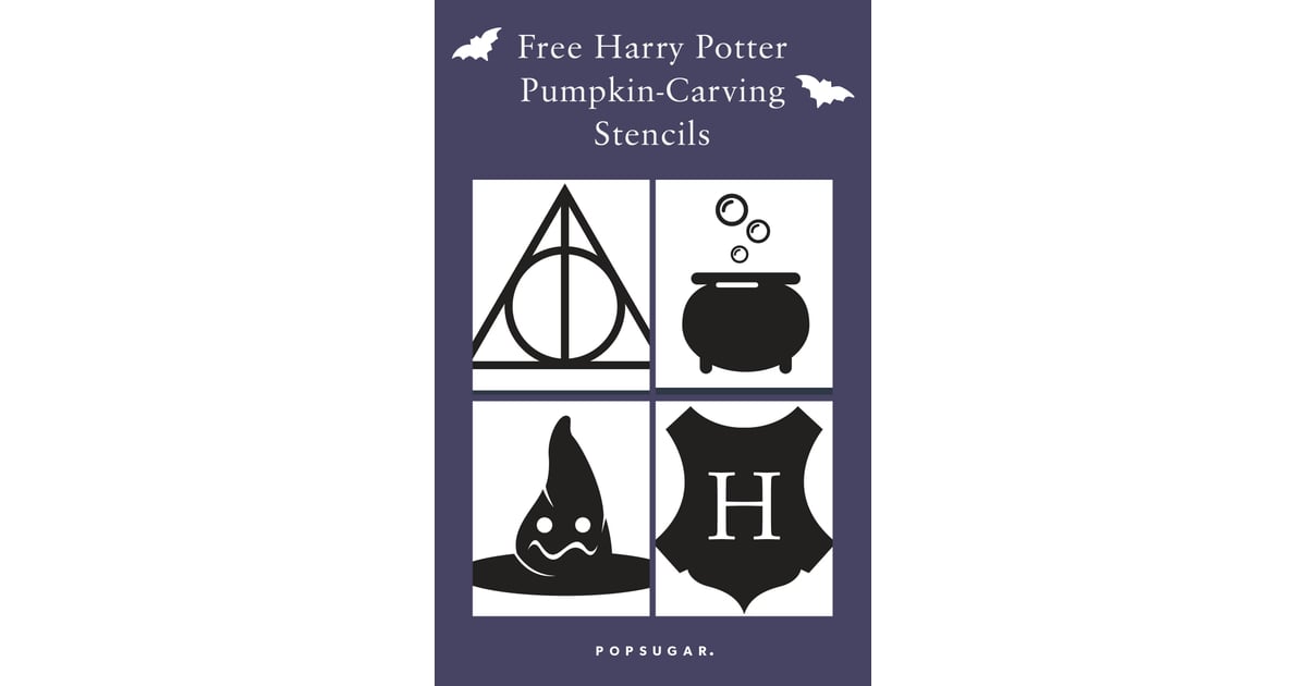Free Harry Potter Pumpkin Carving Stencils | POPSUGAR Tech Photo 30
