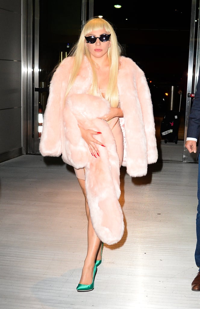 Lady Gaga Airport October 2015