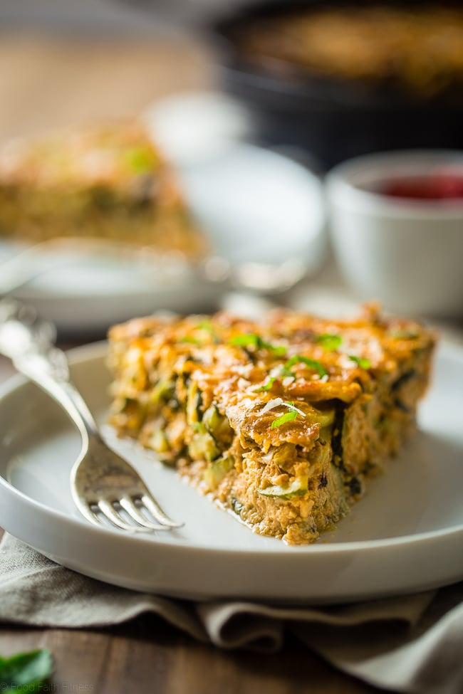 Spiralized Zucchini Casserole