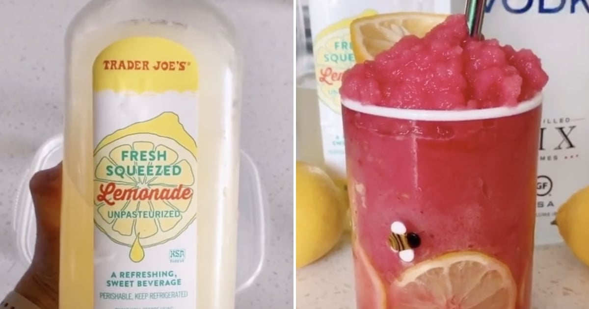 How To Make Trader Joe S Frozen Vodka Lemonade Popsugar Food