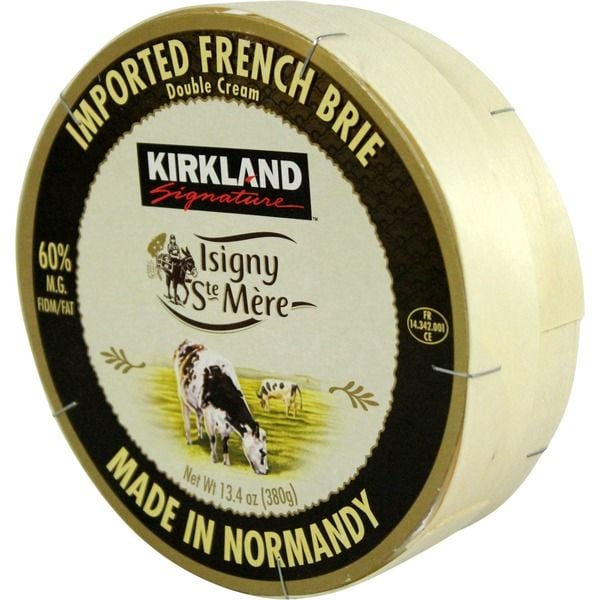 Kirkland Signature Isigny French Brie (7) Best Cheeses at Costco