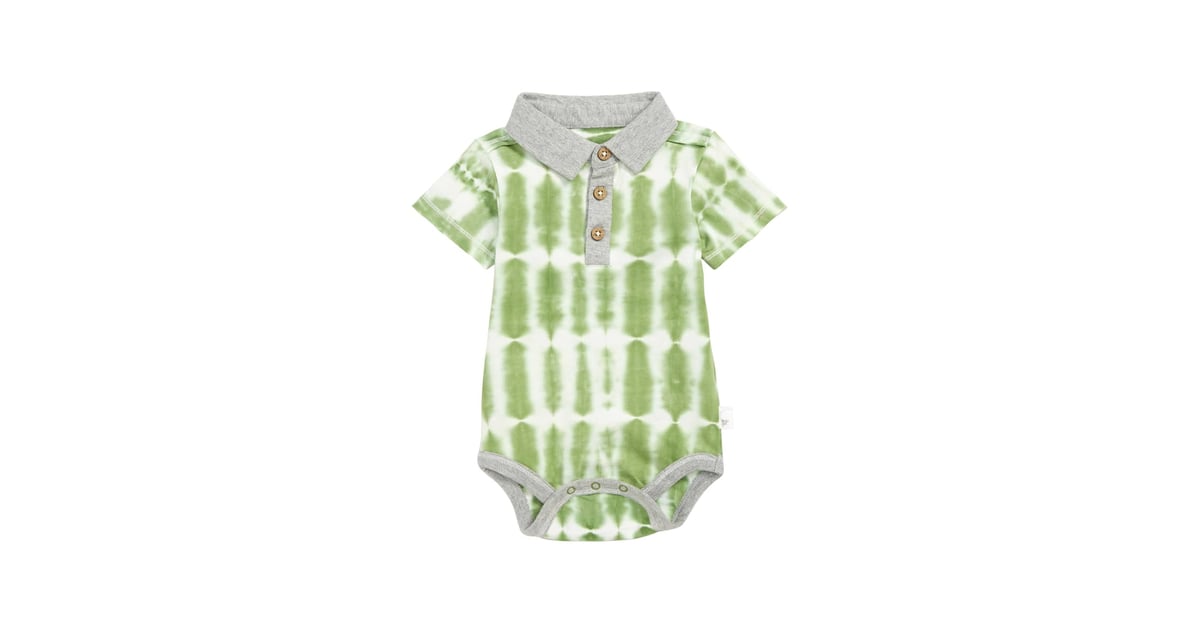 Burt's Bees Baby Tie Dye Organic Cotton Polo Bodysuit Tie Dye Baby Clothes 2019 POPSUGAR UK