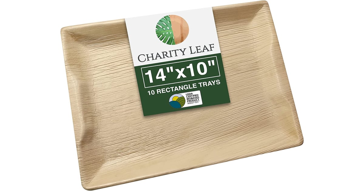 EcoFriendly Disposable Serving Platters Cheap Party Supplies on