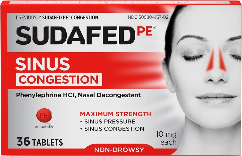 Sudafed Sinus Congestion