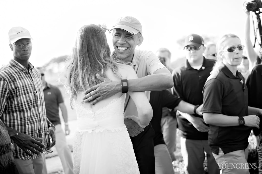 Obama Crashes Wedding in San Diego