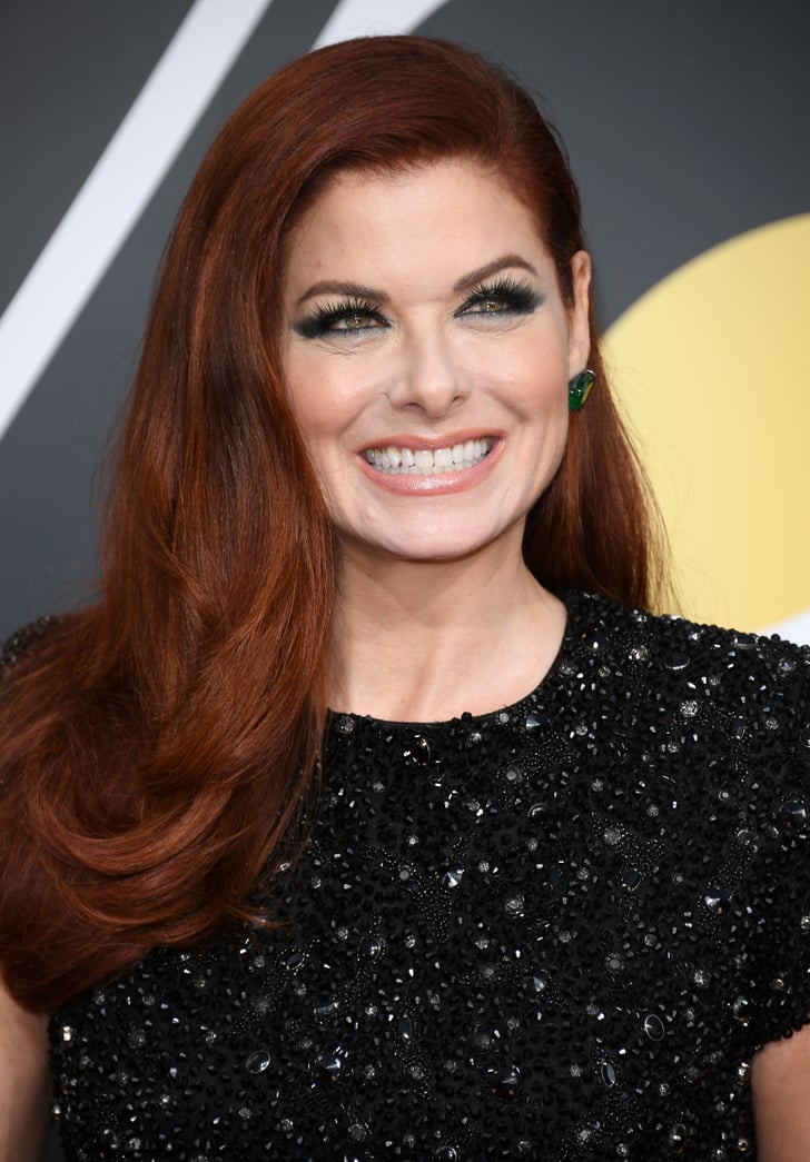 Debra Messing  Celebrity Hair and Makeup at the 2018 