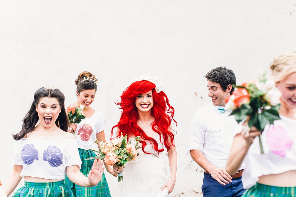 Hipster Little Mermaid Wedding