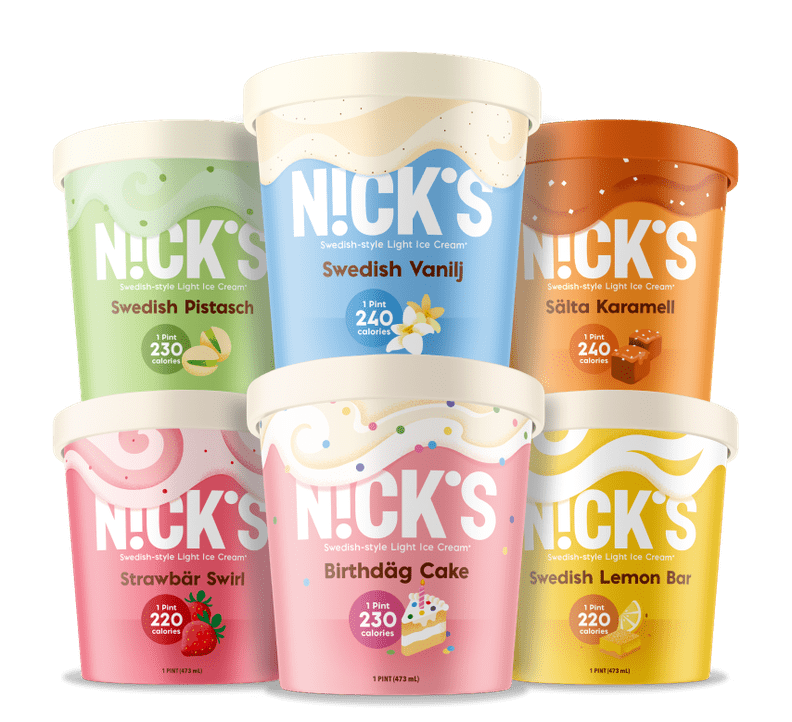 Nick's Swedish-Style Ice Cream