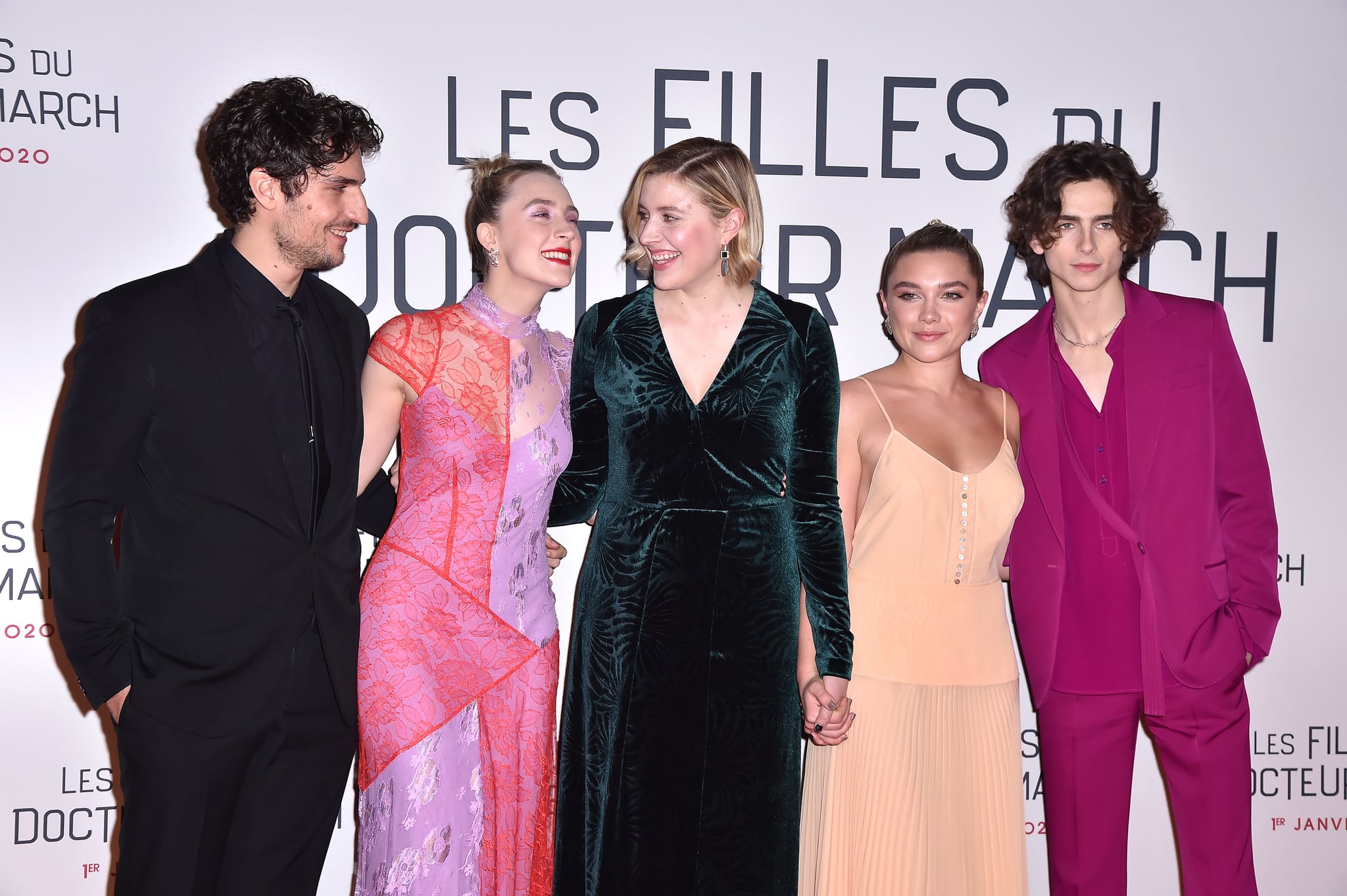 Greta Gerwig, Timothée Chalamet et Louis Garrel