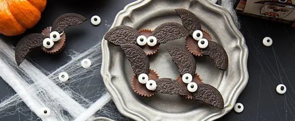 Chocolate and Peanut Butter Bat Bite Halloween Recipe
