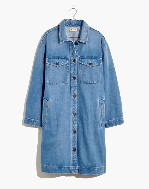 Denim Duster Coat