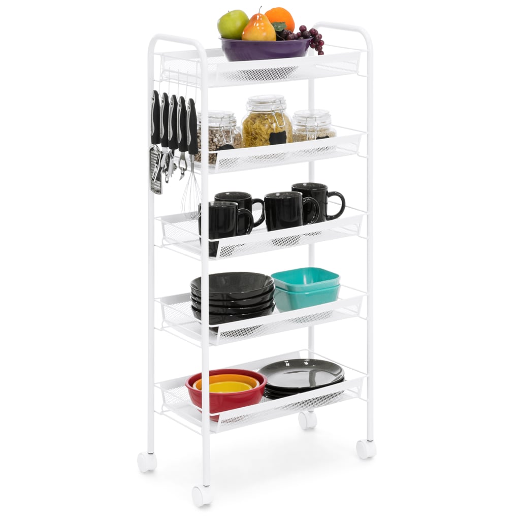 Best Choice Products Rolling-Cart Storage