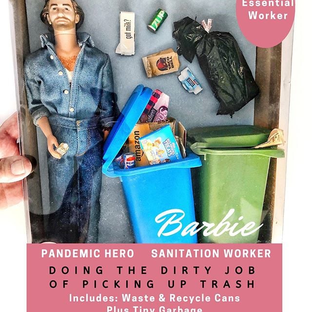 Pandemic Hero Sanitation Worker