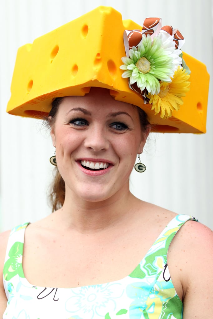 In 2011, this woman took the Kentucky Derby as a chance to show her love of cheese.