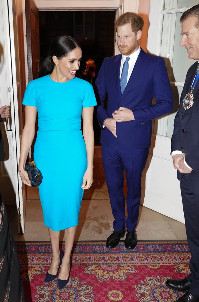 Prince Harry and Meghan Markle at the 2020 Endeavour Awards