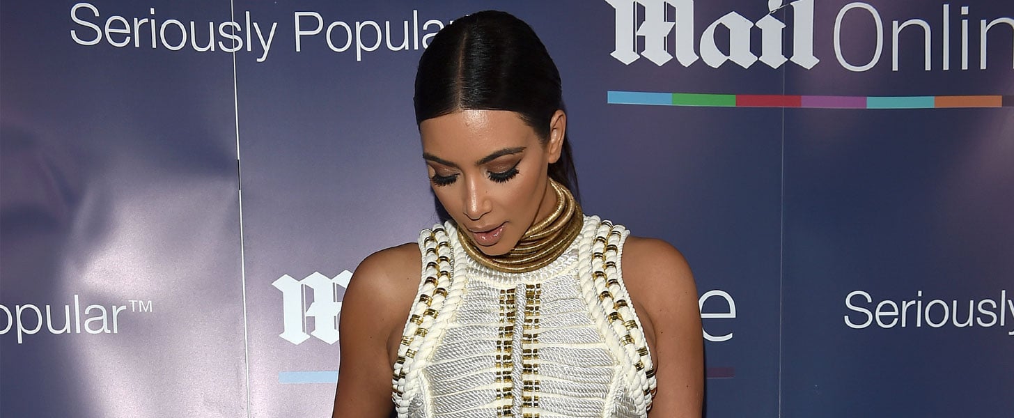minimum Mand Demontere Kim Kardashian Balmain Rope Dress | POPSUGAR Fashion