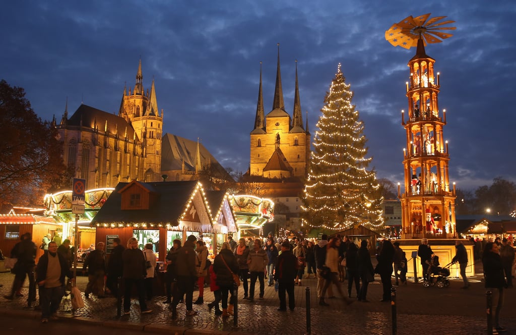 In Berlin, visitors gathered to check out the annual Christmas market.