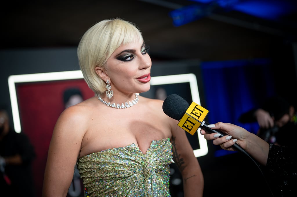 Lady Gaga Debuts a Blond Bob at House of Gucci LA Premiere