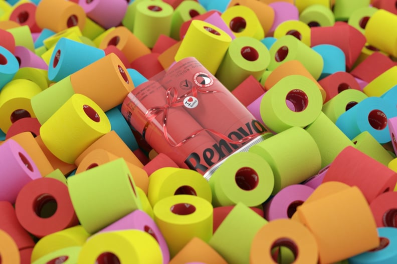 Colorful Toilet Paper | PS Home