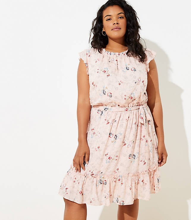 Loft new arrivals pink dress