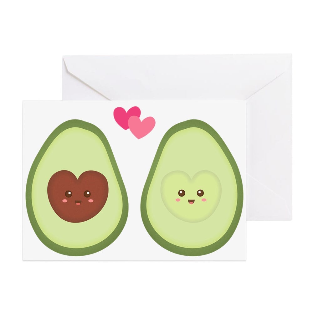 Avocado Valentine's Day Cards POPSUGAR Food