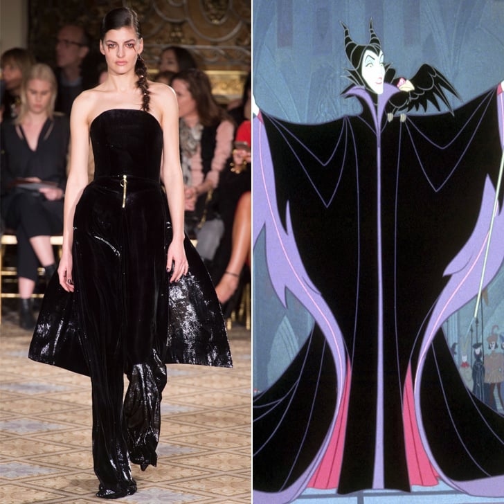 Maleficent in Christian Siriano Fall 2017