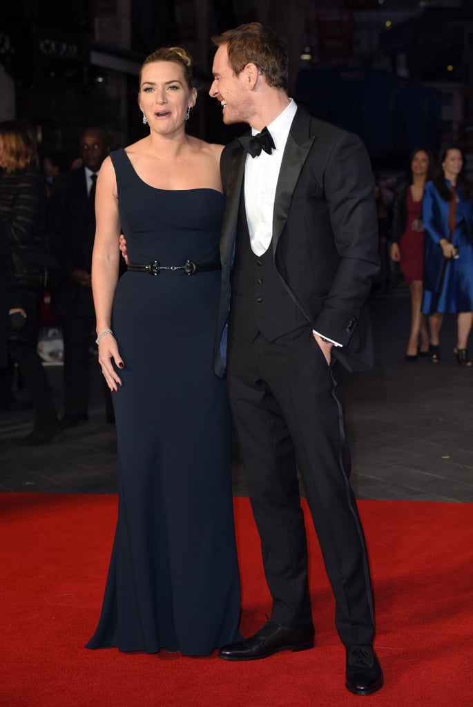 Kate Winslet Michael Fassbender Steve Jobs London Red Carpet