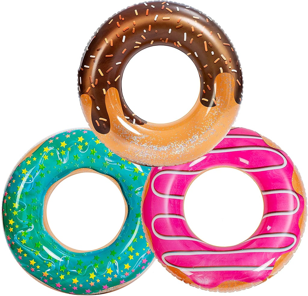 For Doughnut-Lovers: Joyin Donut Pool Floats With Glitter