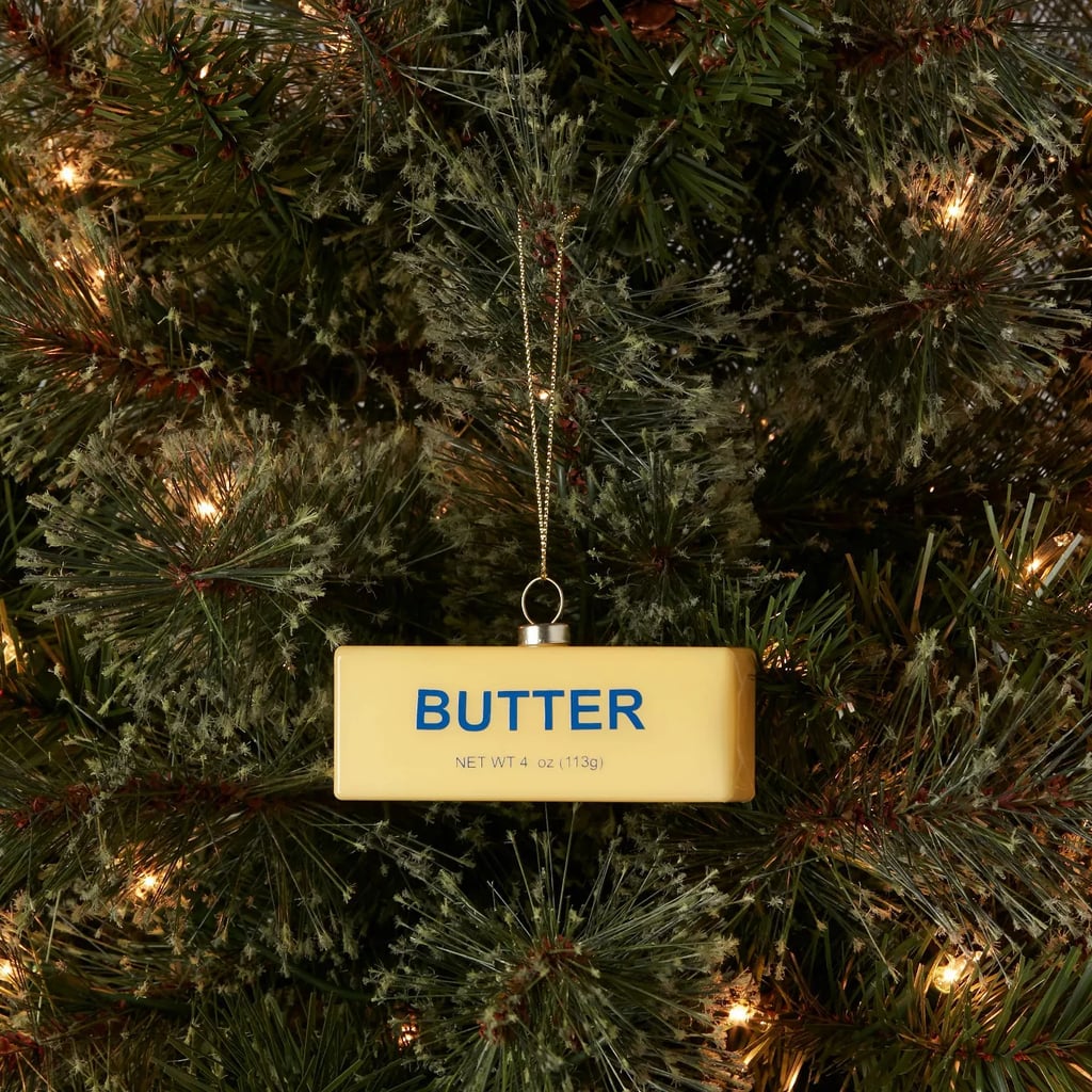 Glass Butter Christmas Tree Ornament