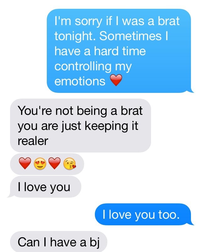 boyfriend and girlfriend text messages love