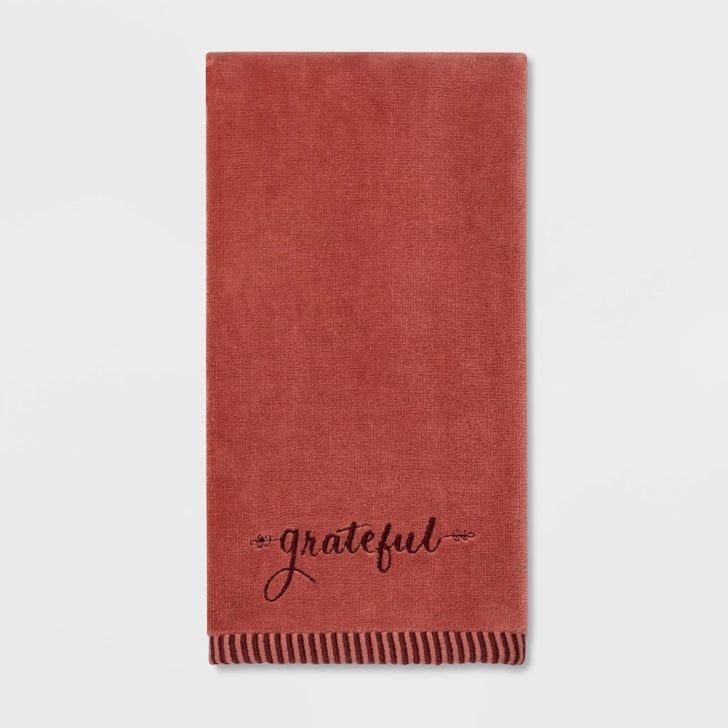 Harvest Grateful Solid Hand Towel Best Fall Decor From Target 2019