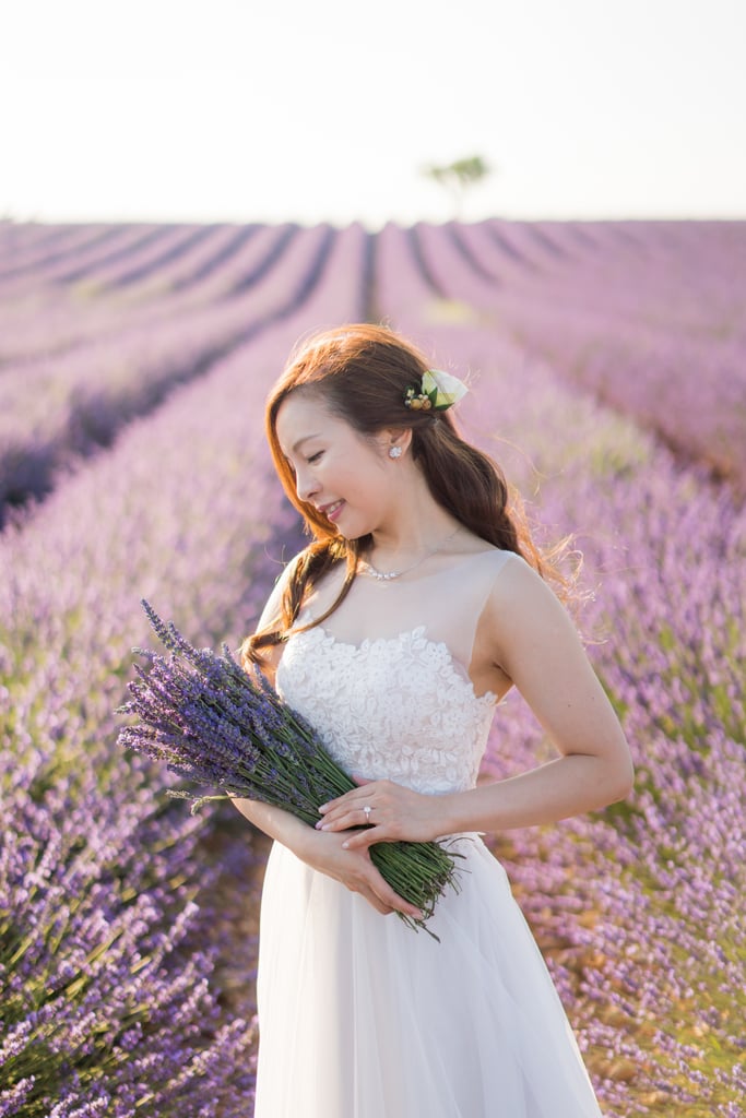 Engagement Shoot in Lavender Fields of Provence, France