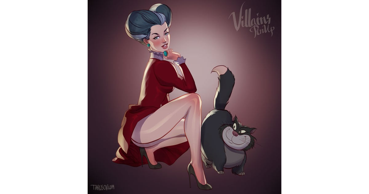 Lady Tremaine | Sexy Disney Villains Pinup Fan Art | POPSUGAR Love & Sex Photo 3