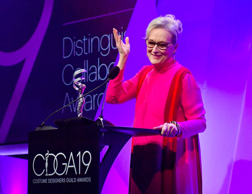 Meryl Streep at Costume Designers Guild Awards February 2017