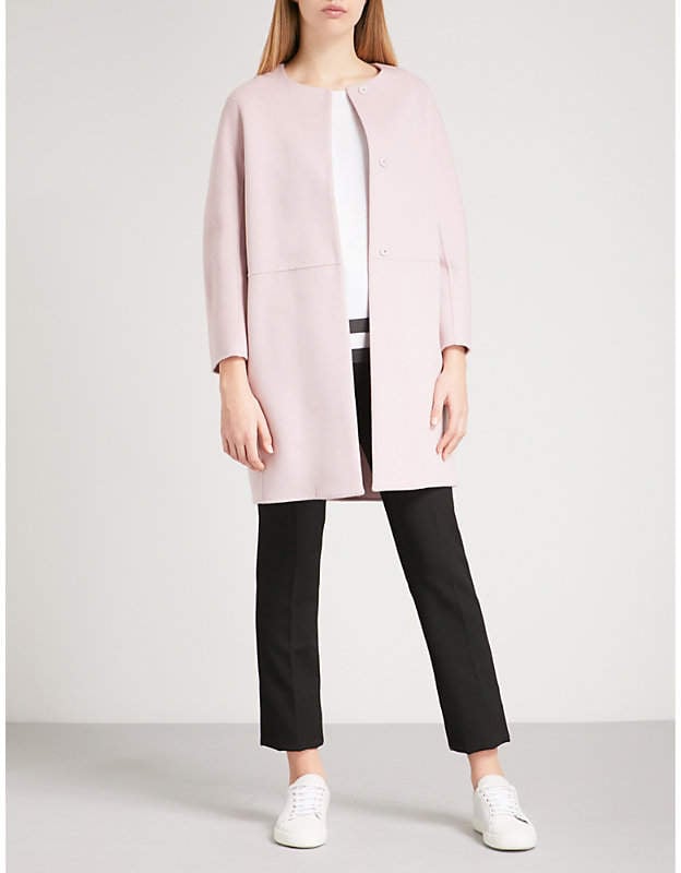 S Max Mara Casa brushed virgin wool coat