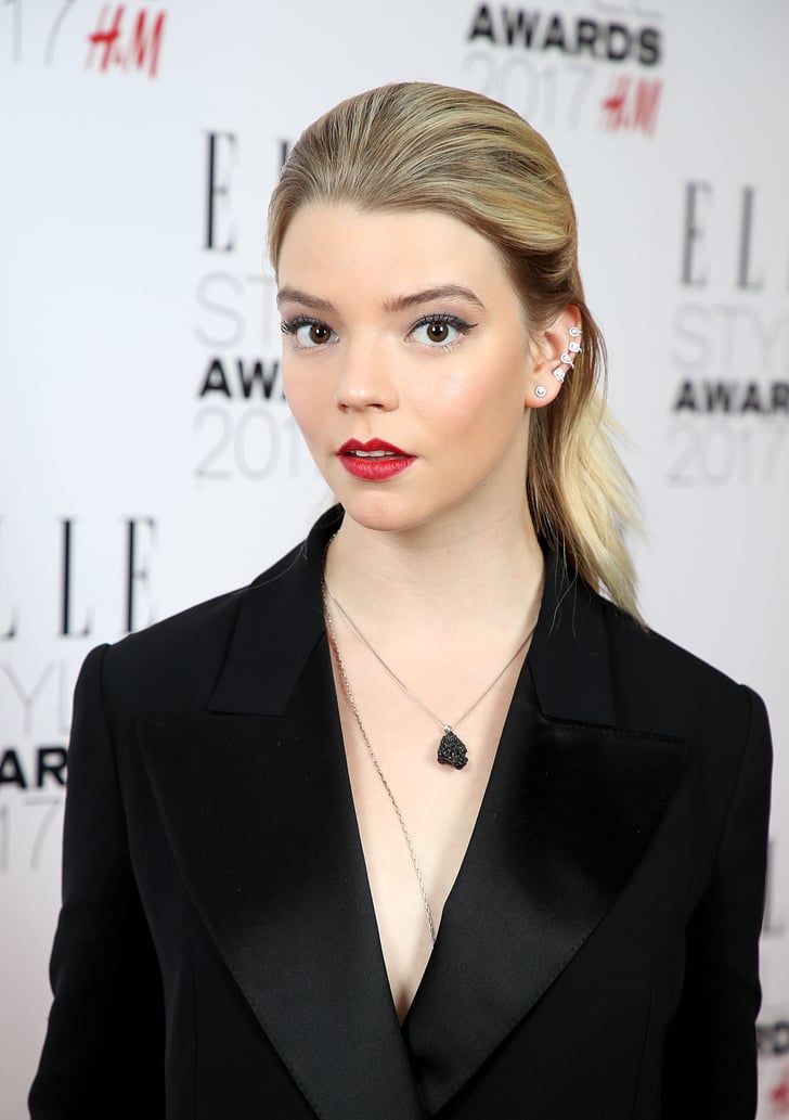 Anya Taylor-Joy's Military Red Lips, 2017 | Anya Taylor ...