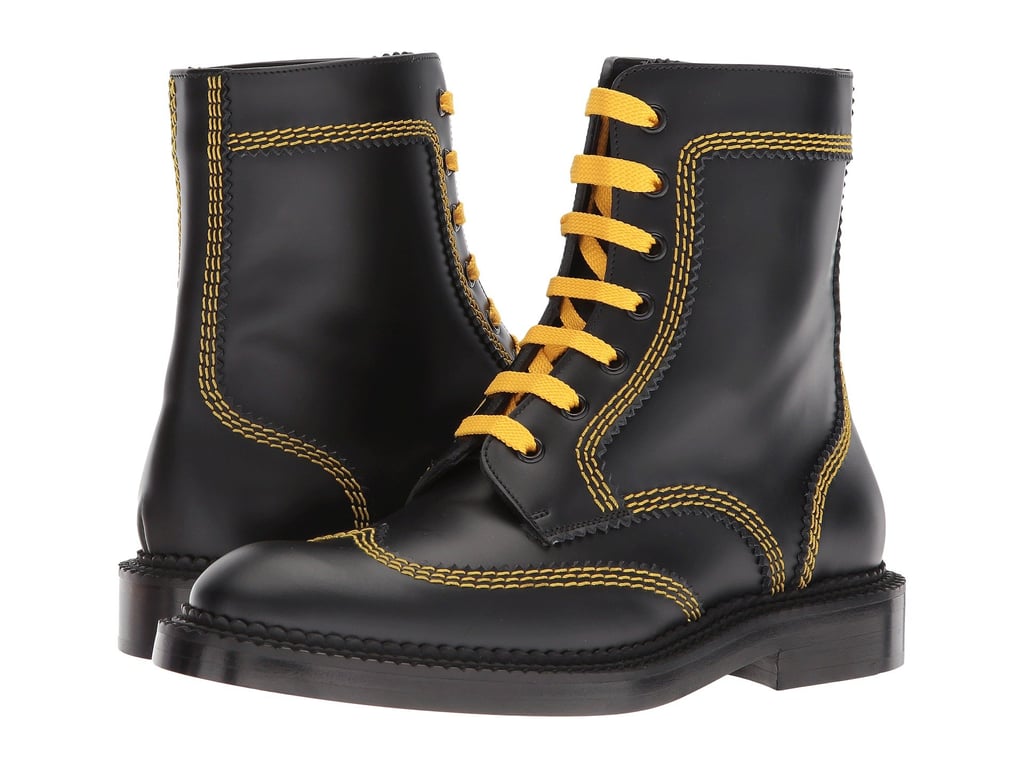 burberry boots yellow