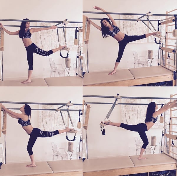 It S A Trap Lea Michele Pilates Photos In New Orleans