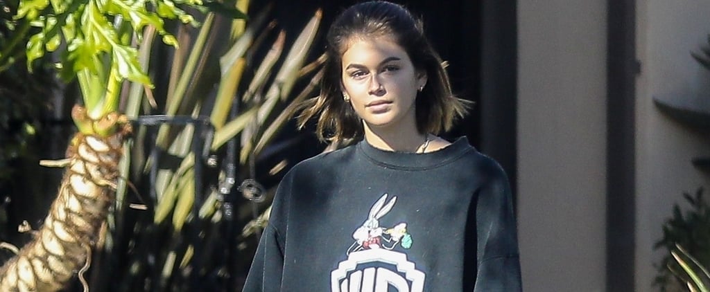 Kaia Gerber's Vintage Warner Bros. Sweatshirt