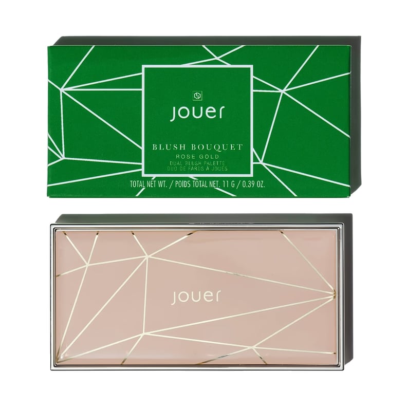 Makeup: Jouer Cosmetics Rose Gold Blush Bouquet