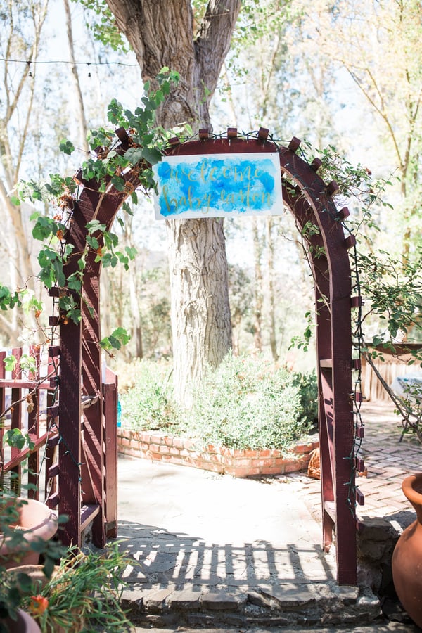 Blue Watercolor Baby Shower
