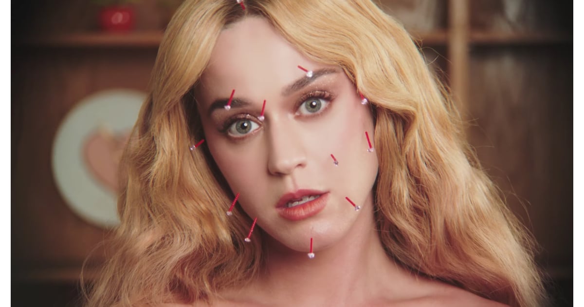 Facial Acupuncture in the "Never Really Over" Music Video Katy Perry