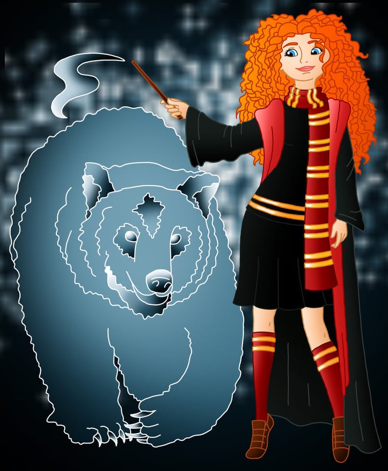 disney characters as harry potter